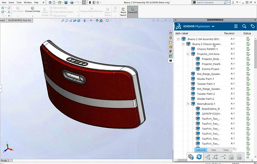 クラウドからSOLIDWORKSデータにアクセス
