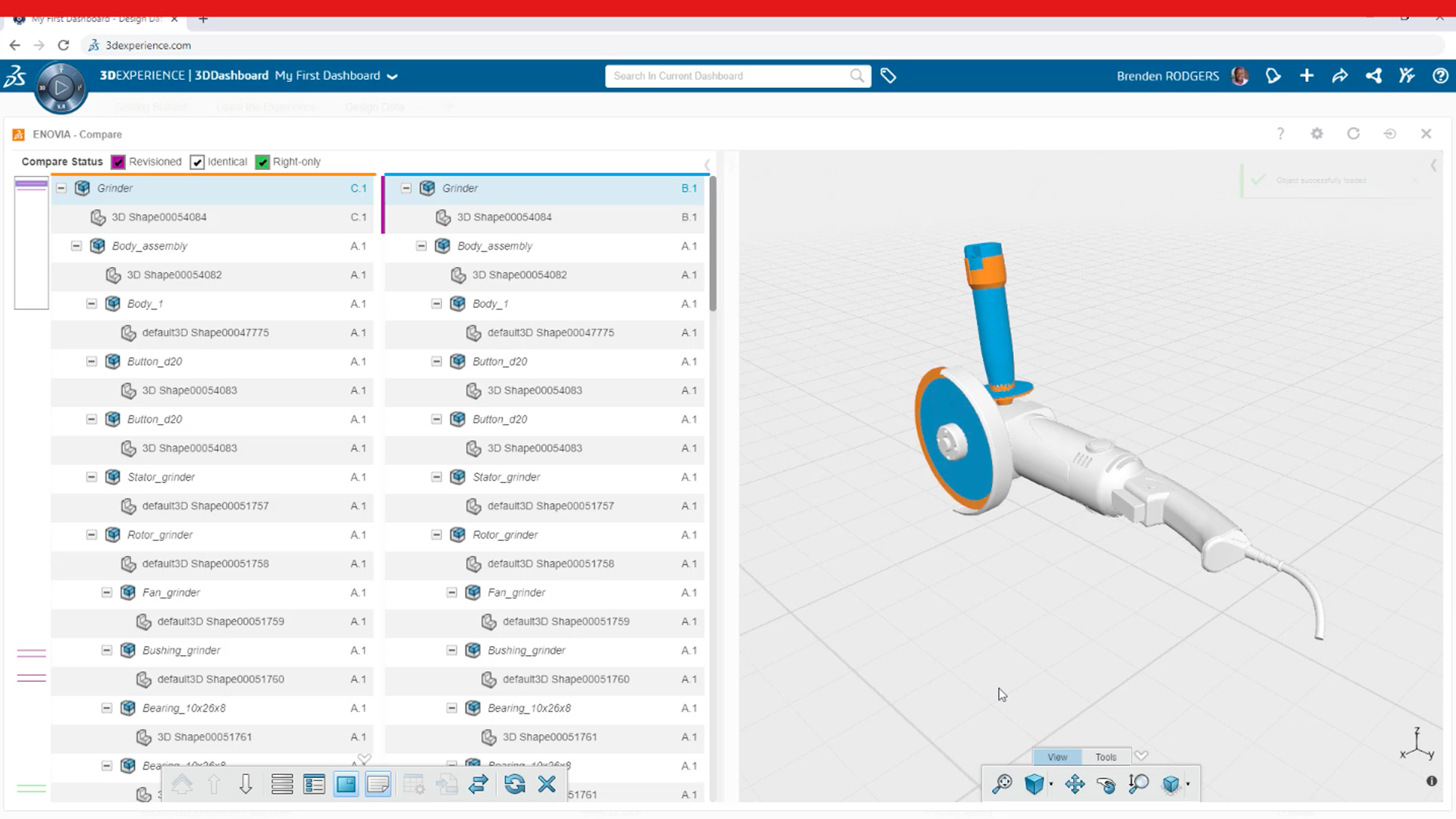 3DX Platform screen