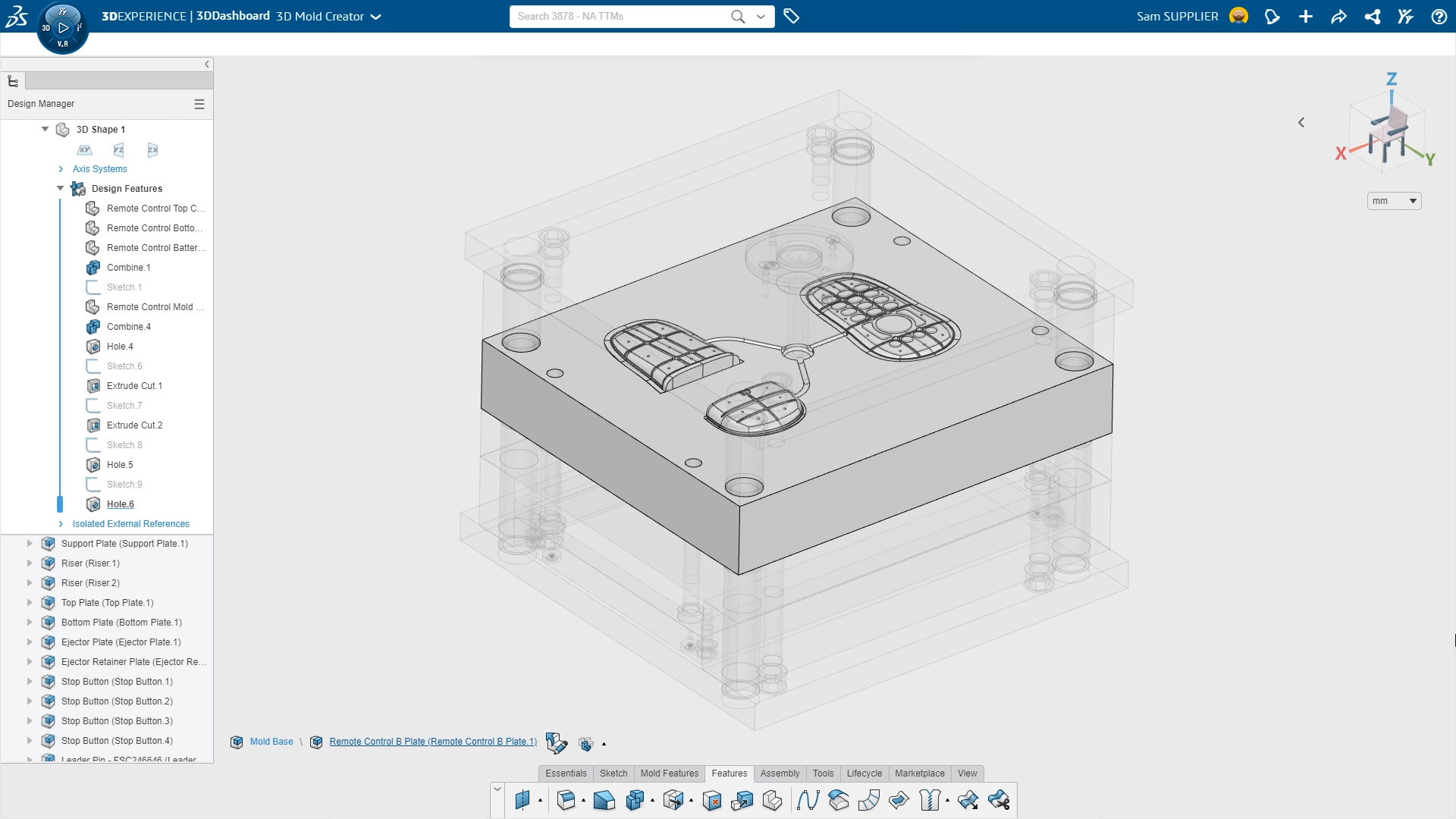 3D Mold Creator - 了解模具设计工作流程智能