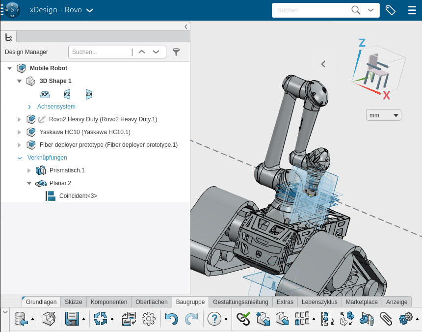 Immagine del progetto NASKA sulla 3DEXPERIENCE Platform