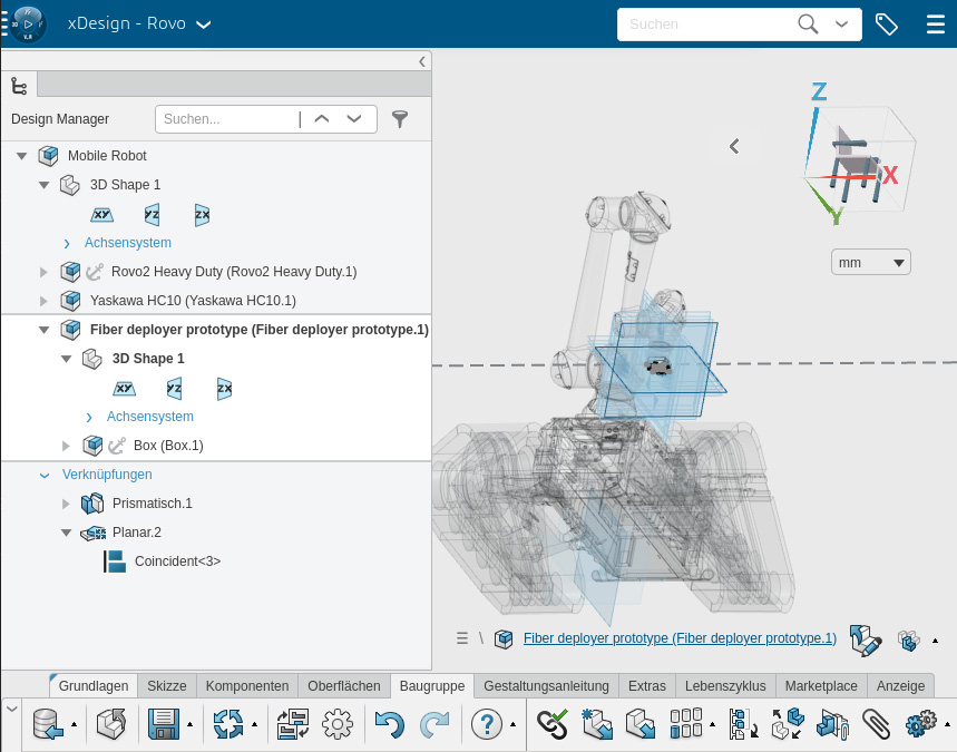 Immagine del progetto NASKA sulla 3DEXPERIENCE Platform