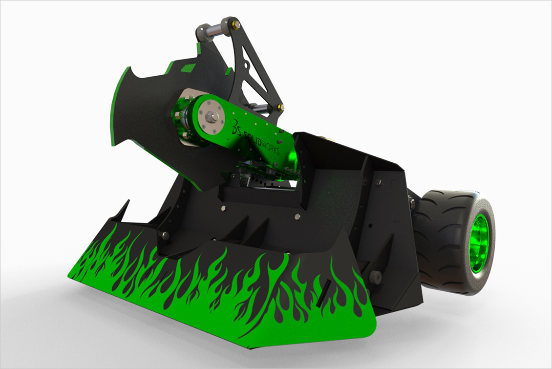 Sawblaze robot