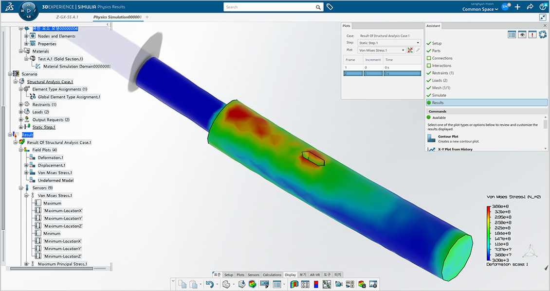 KOSES 3DEXPERIENCE Simulation 测试结果