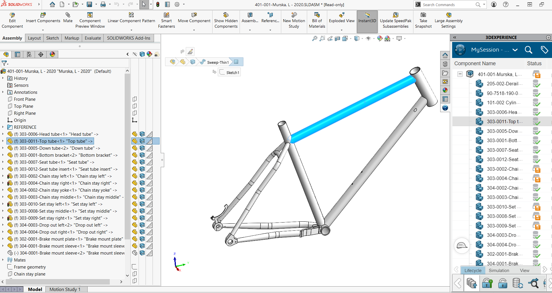 SOLIDWORKS-Pässilä Bicycles Case Study