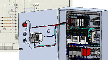 Electrical CAD user interface - SOLIDWORKS