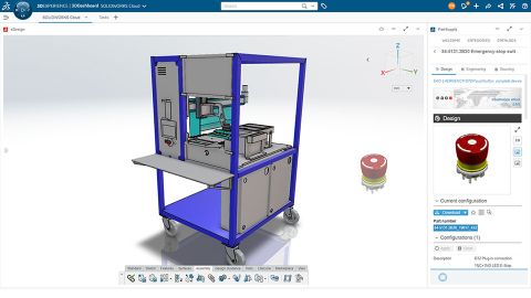 Volantino sull'offerta SOLIDWORKS Cloud