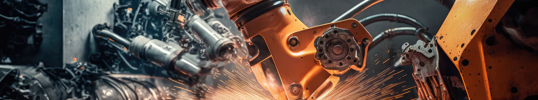 Braccio robotico di grandi dimensioni in un ambiente di produzione - SOLIDWORKS