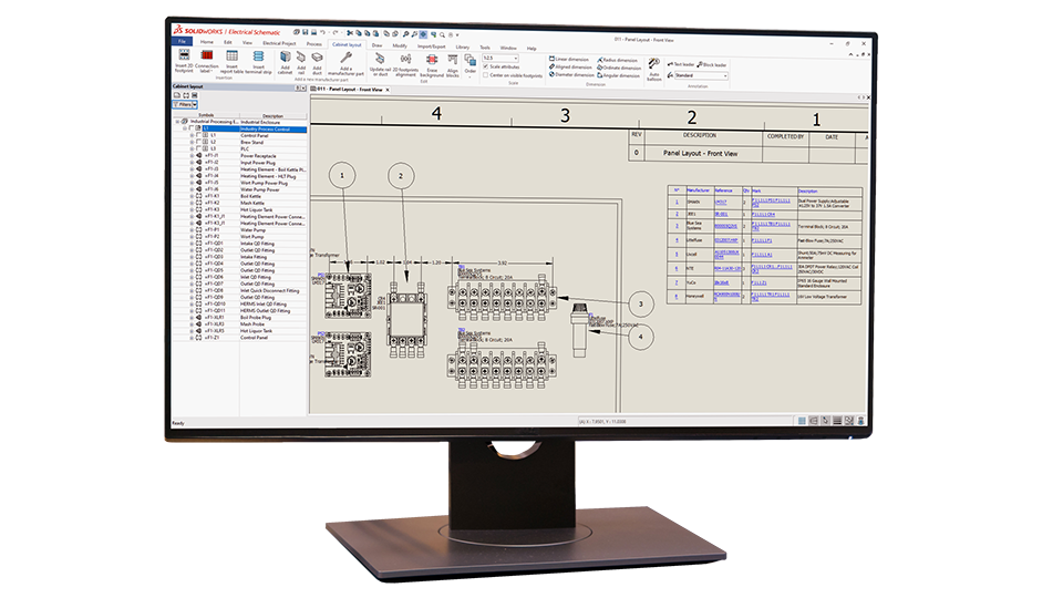 SOLIDWORKS-Electrical-Engineering-ICP-schematic-monitor