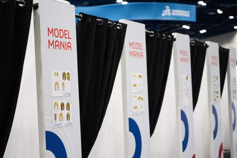Model Mania booth at 3DEXPERIENCE World 2025