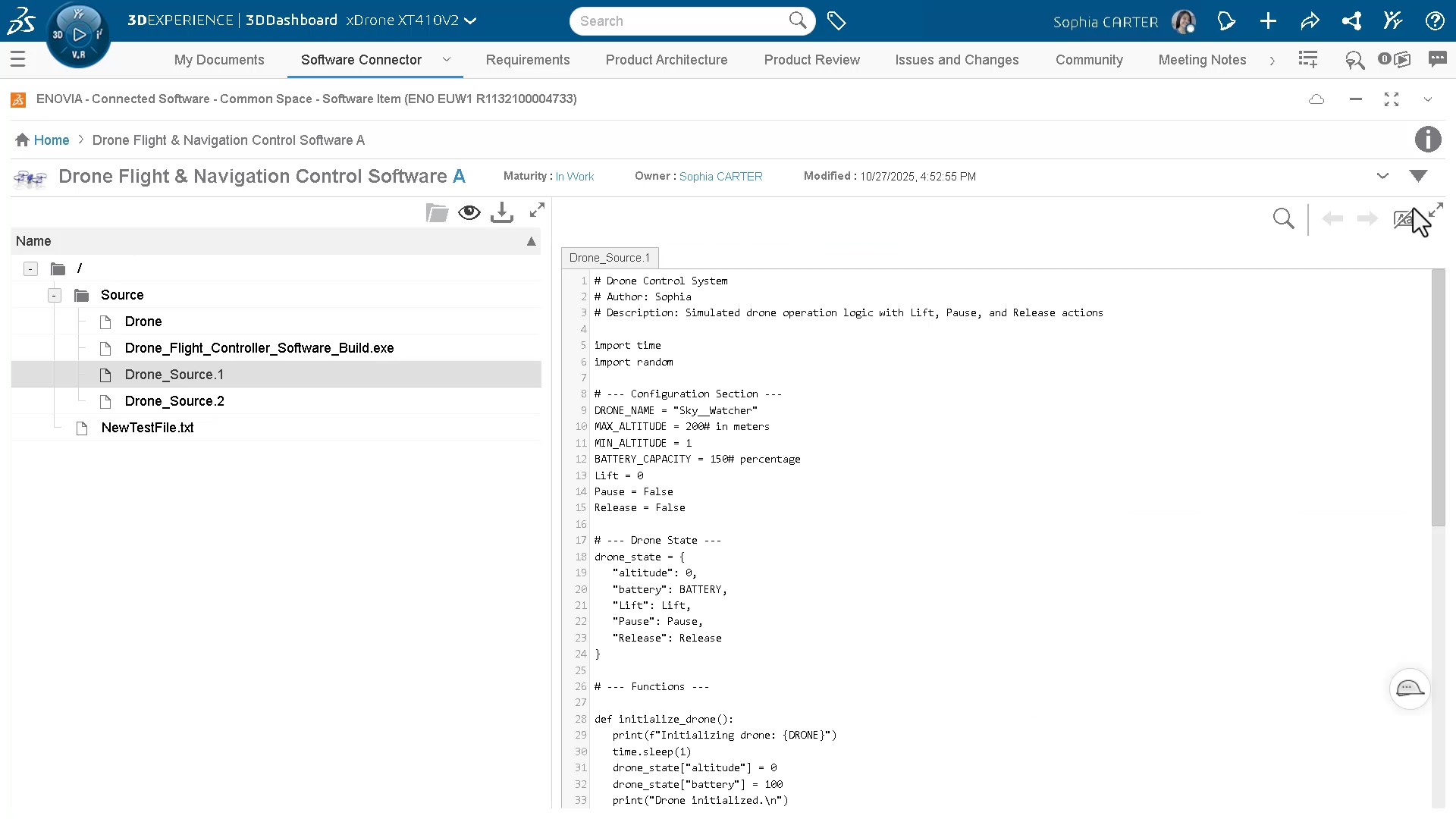 Software Source Code Integration screenshot