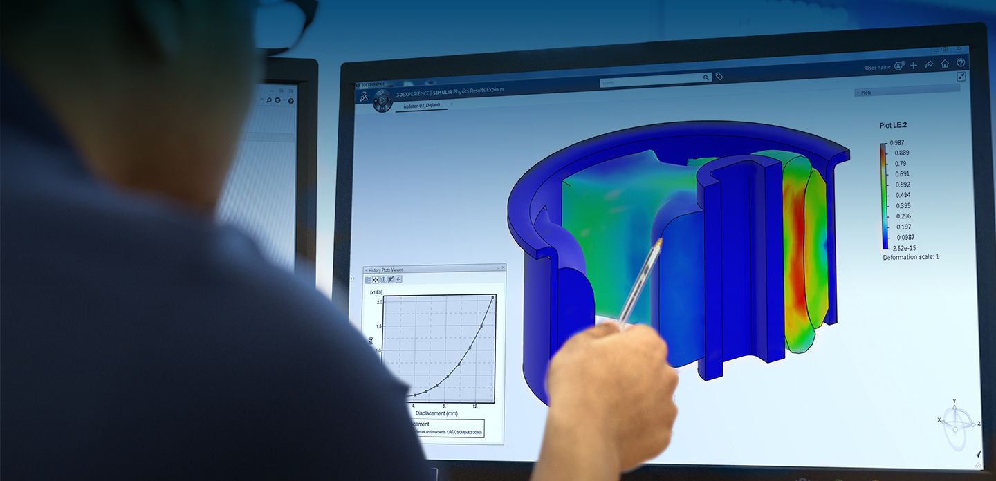 3DEXPERIENCE® Works : simulação escalável e colaboração de engenharia na  nuvem | SOLIDWORKS