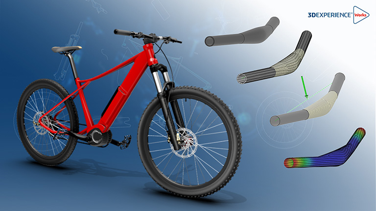 3D model of an ebike - Getting Started on the 3DEXPERIENCE Platform