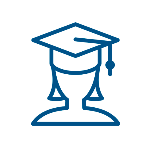 community icon showing person in graduation cap - SOLIDWORKS