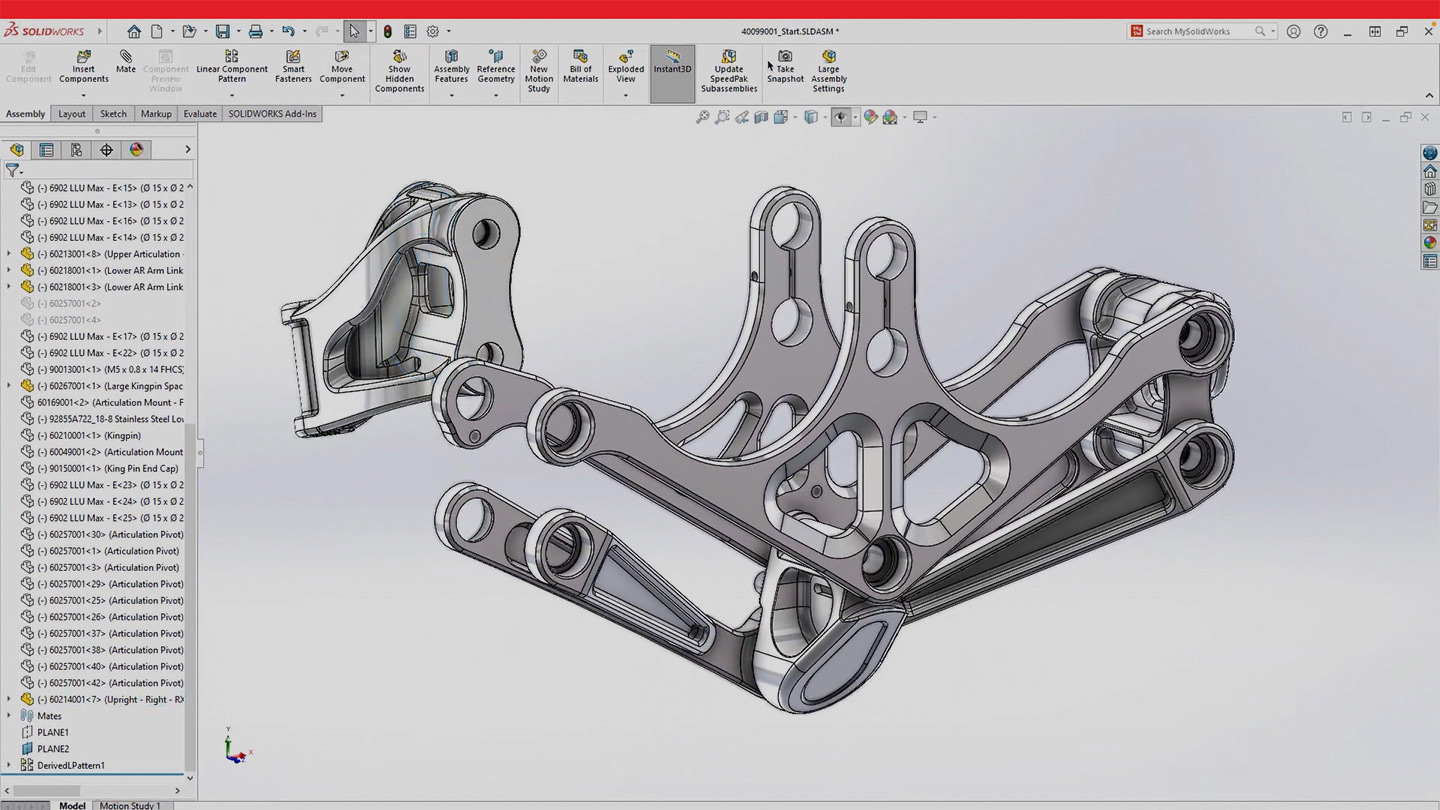 SOLIDWORKS Catch Up – Assemblies