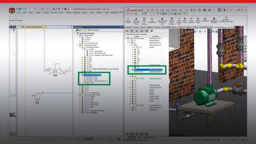 Screenshot SOLIDWORKS Electrical