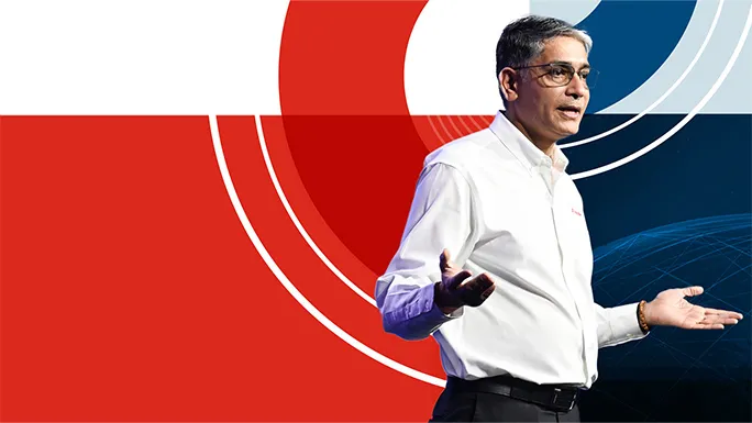Manish Kumar, SOLIDWORKS CEO and R&D Vice President, speaking at 3DEXPERIENCE World 2025