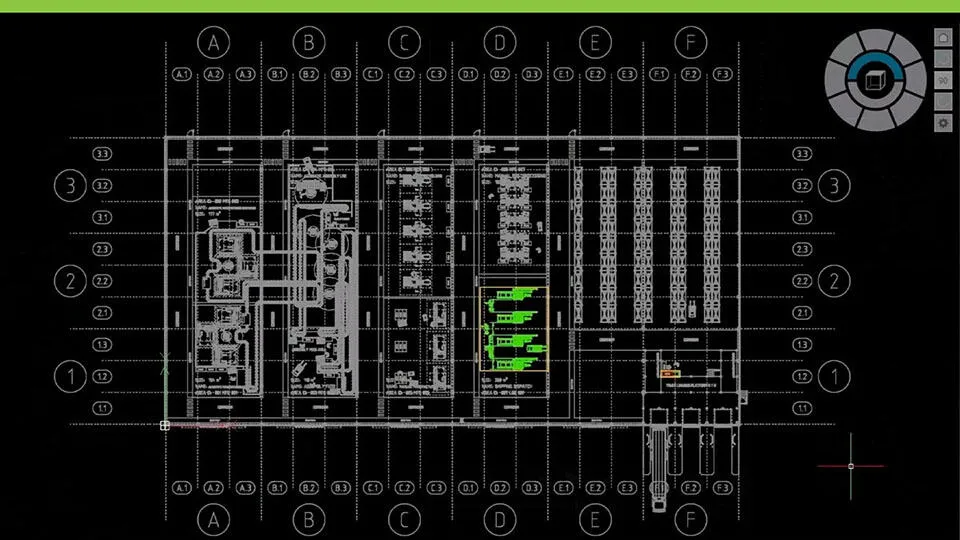DraftSight 2D plan