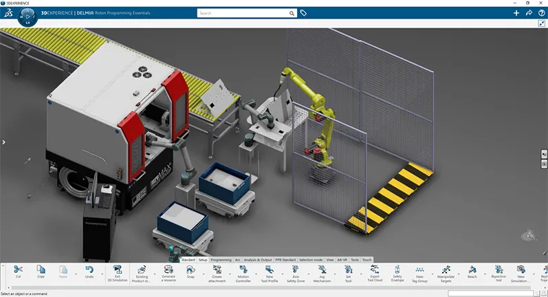 3D model automated assembly line - SOLIDWORKS