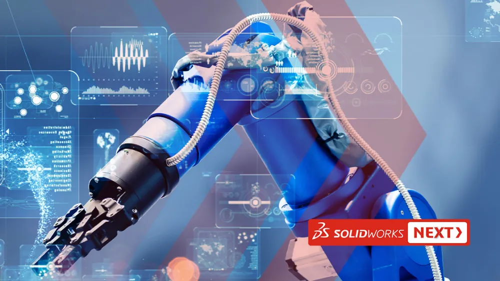SOLIDWORKS NEXT | Episode 3: Von CAD Zu Code - Nahtlose Konstruktion und virtuelle Roboterprogrammierung