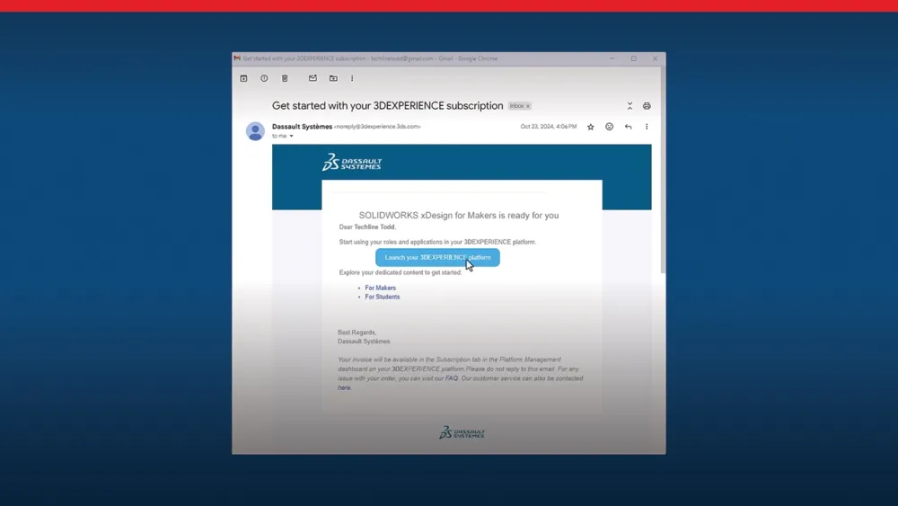 xDesign for Makers First Login and Setup video cover image
