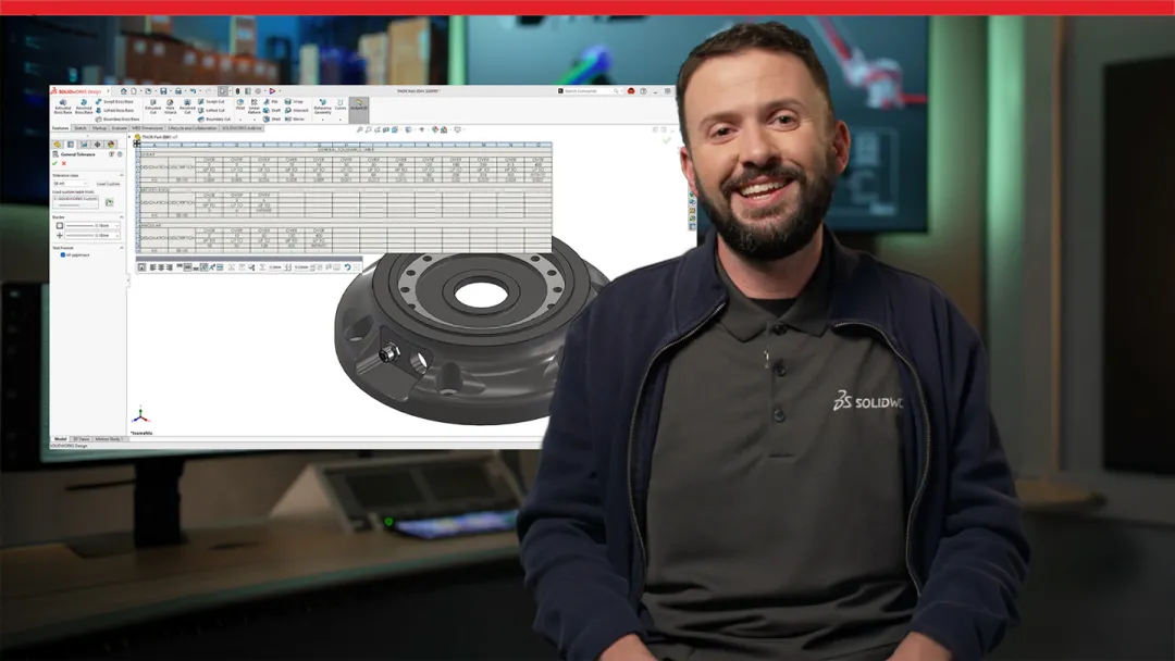 SOLIDWORKS expert explaining enhancements in drawings and MBD