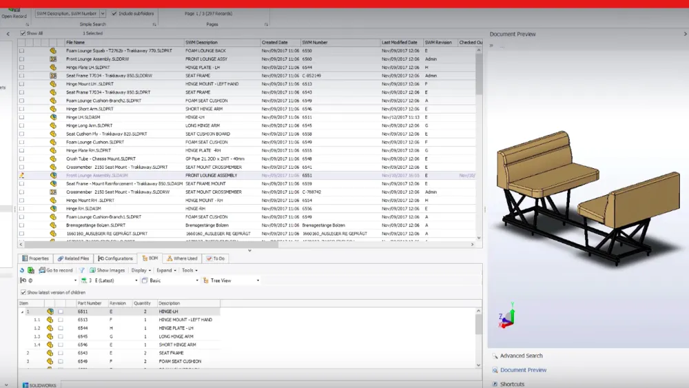 SOLIDWORKS Manage 2018: BOM Management 