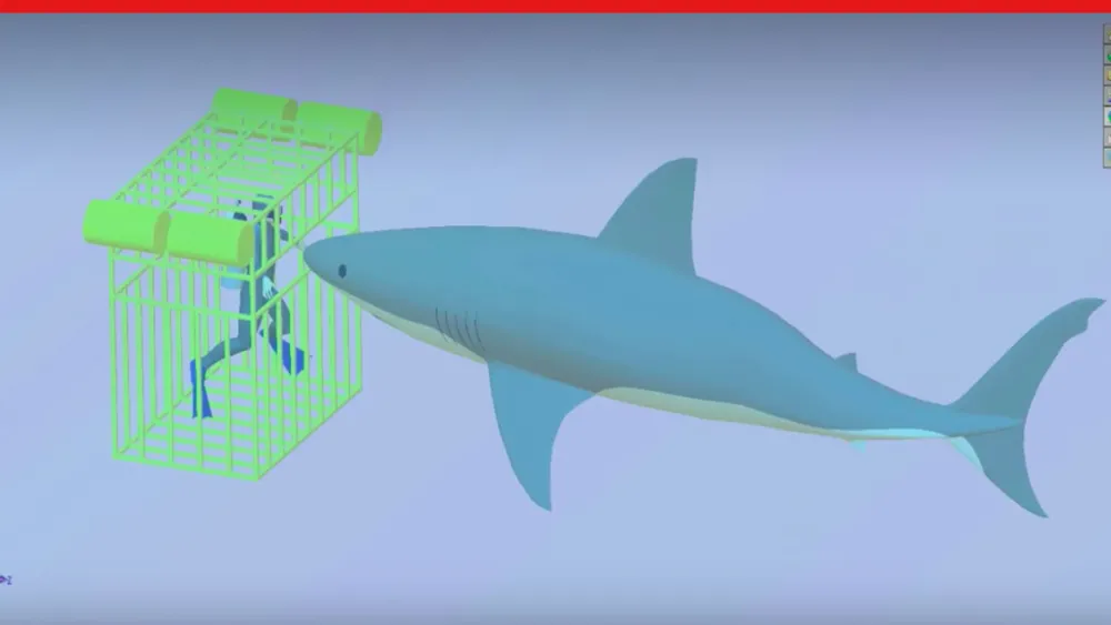 SOLIDWORKS Simulation vs. a Shark