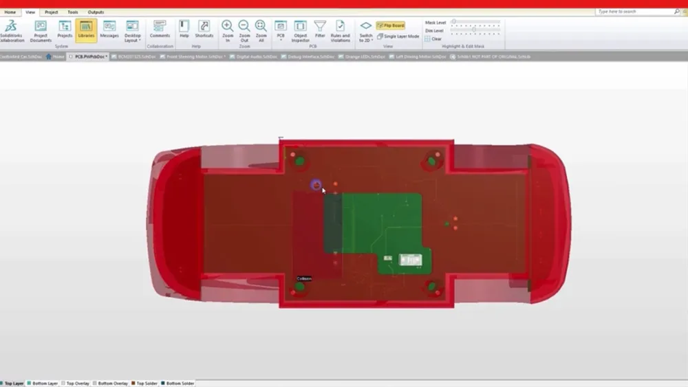 Motore comprovato di progettazione delle schede PCB
