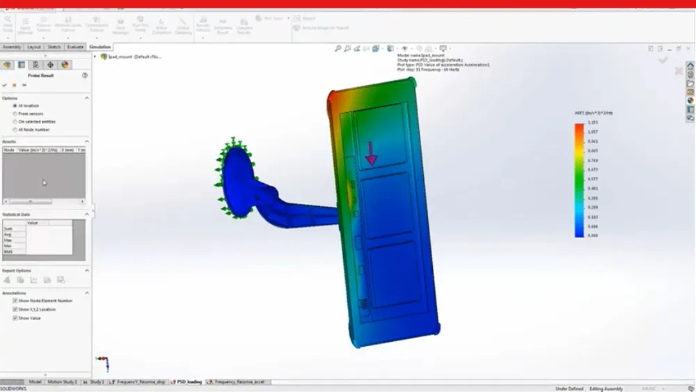 SOLIDWORKS Simulation: Vibration Analysis
