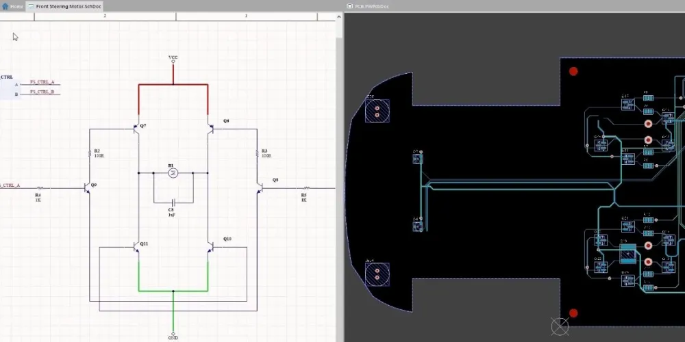 Cross Probe in SOLIDWORKS PCB