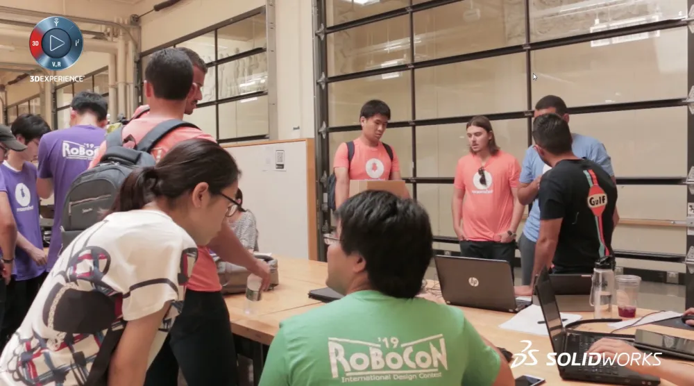 Students talking