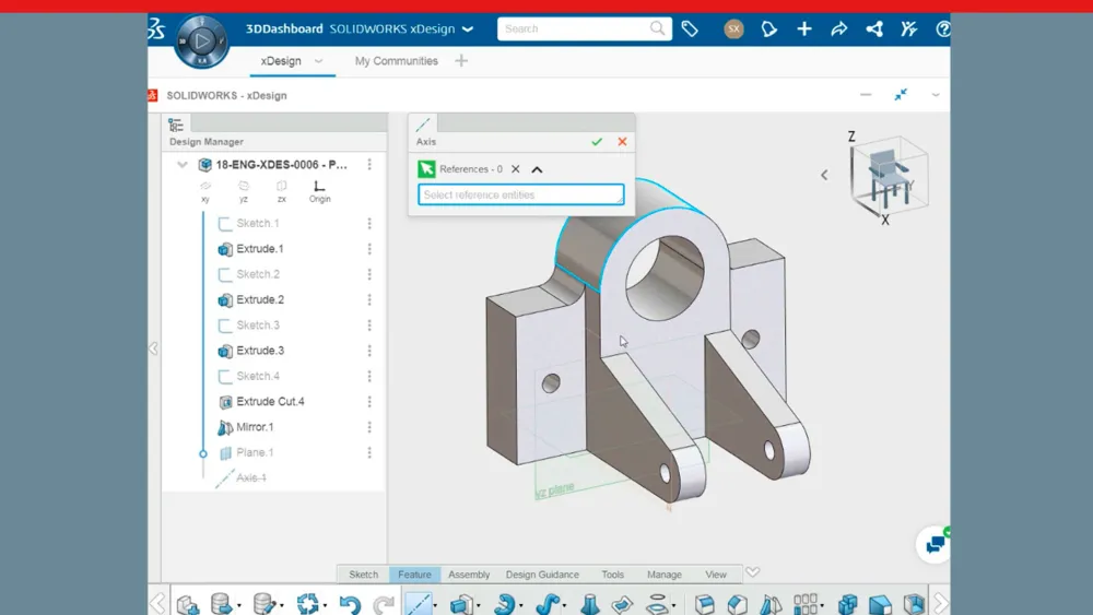 3D Creator: Reference Geometry in xDesign