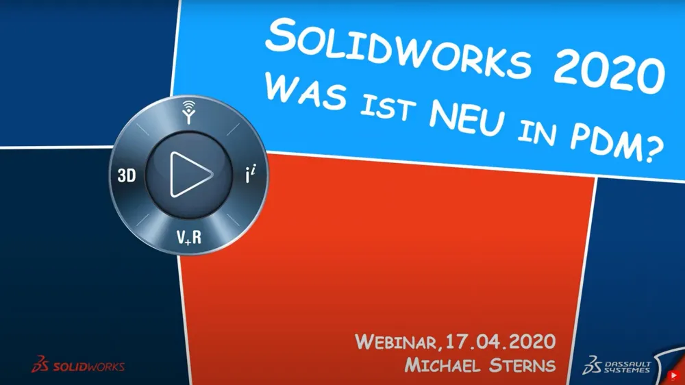 SOLIDWORKS PDM - Neues in 2020