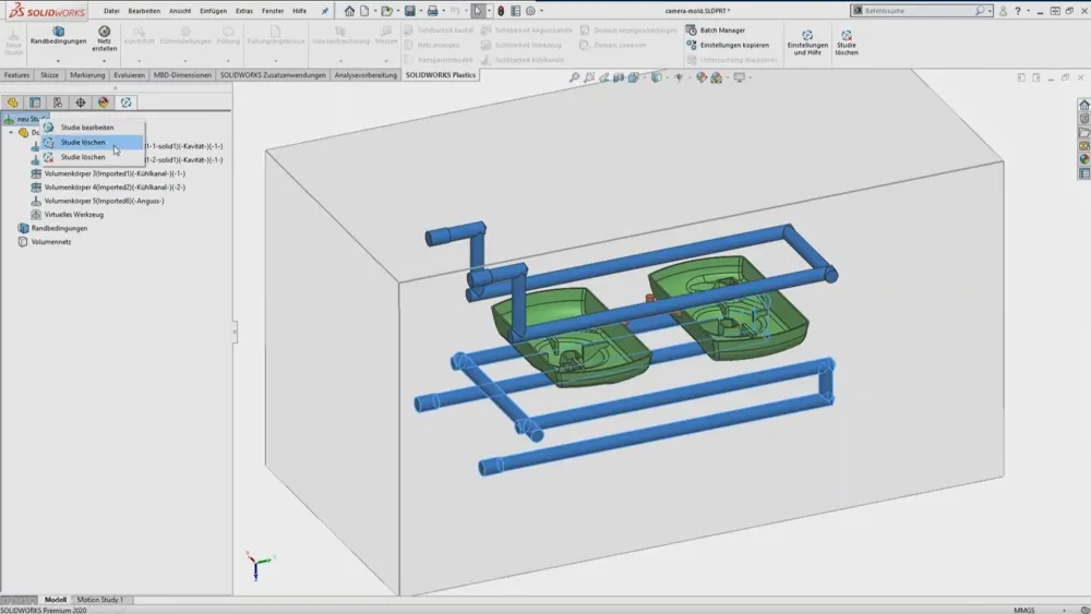 Alles NEU in SOLIDWORKS Plastics 2020