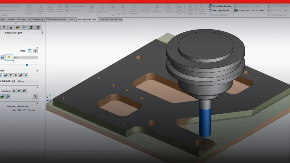 SOLIDWORKS 2021 - CAM