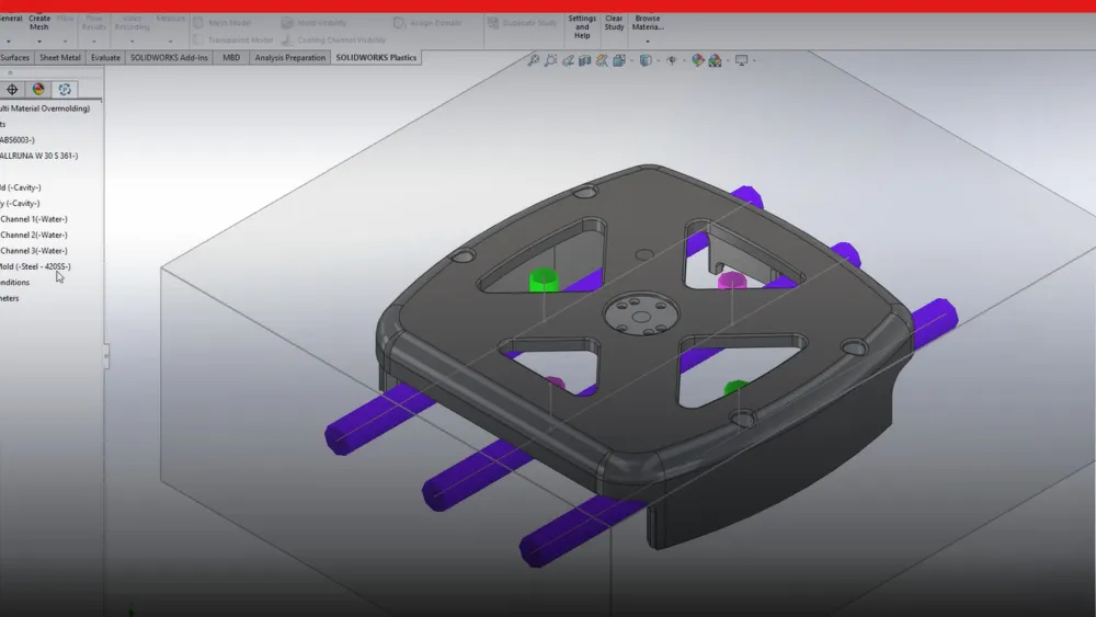 SOLIDWORKS 2021 - Plastics