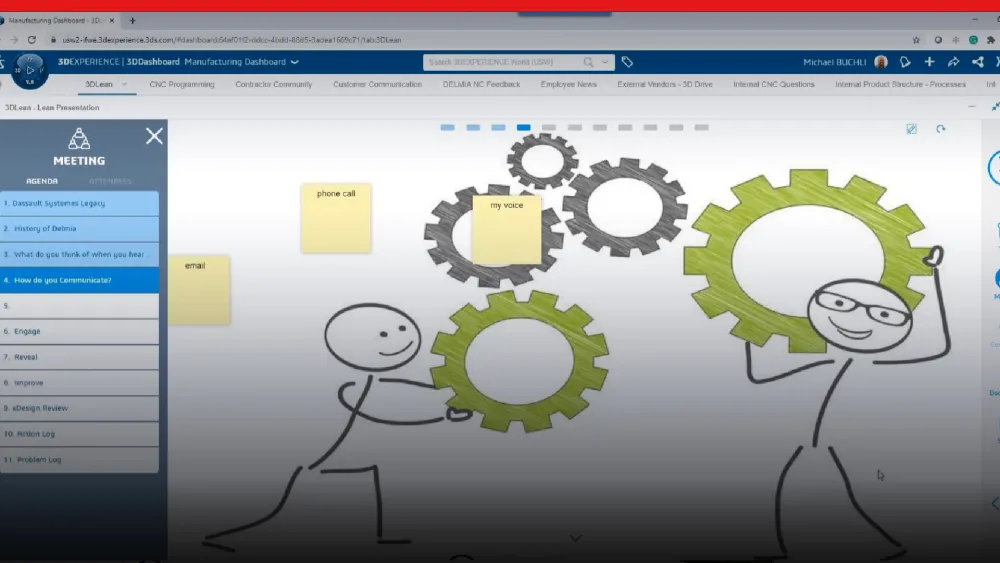 Connect with Lean Team Player