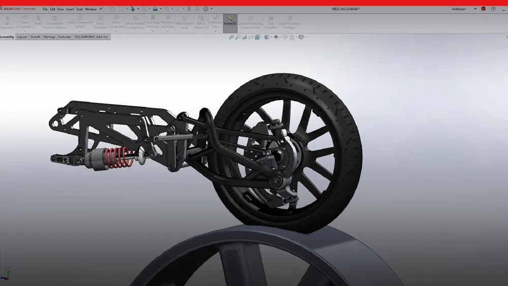 motor tekerleği
