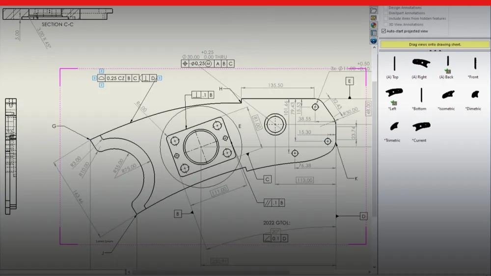 SOLIDWORKS 2022 - Drawings