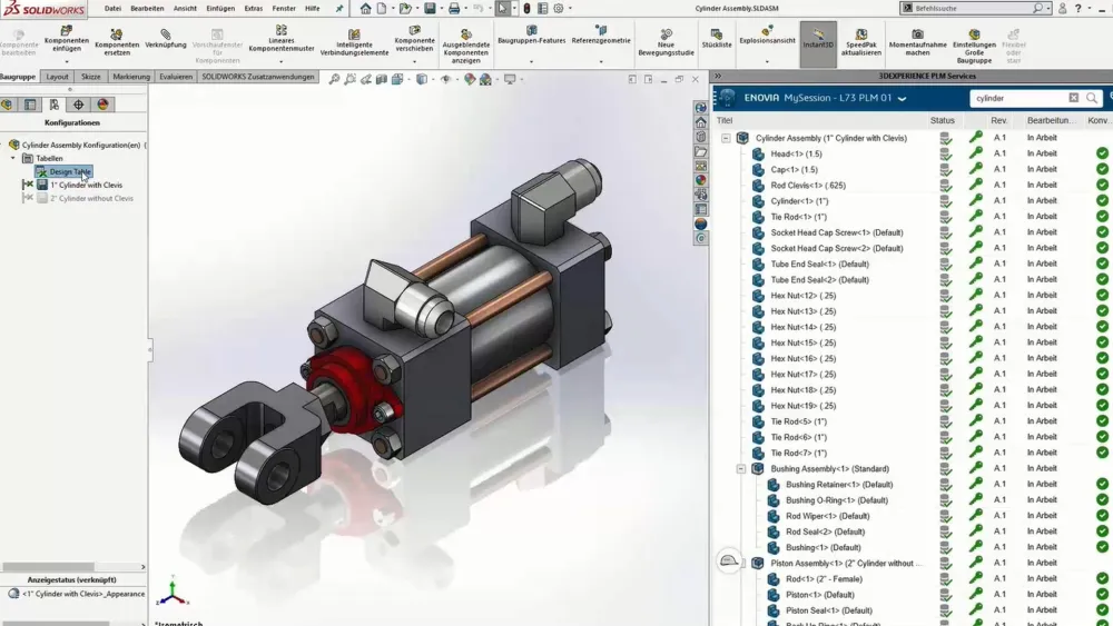 CAD-Daten managen über die 3DEXPERIENCE Plattform