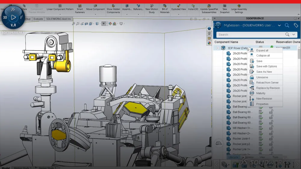 3DEXPERIENCE SOLIDWORKS Professional for Makers 스크린샷