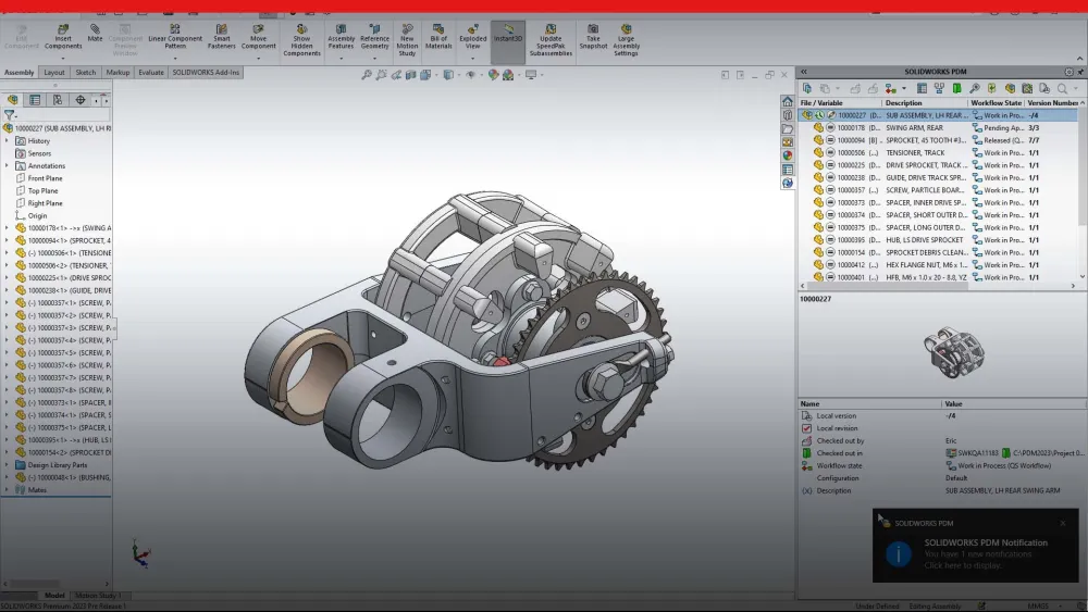 SOLIDWORKS 2023 - SOLIDWORKS PDM | SOLIDWORKS
