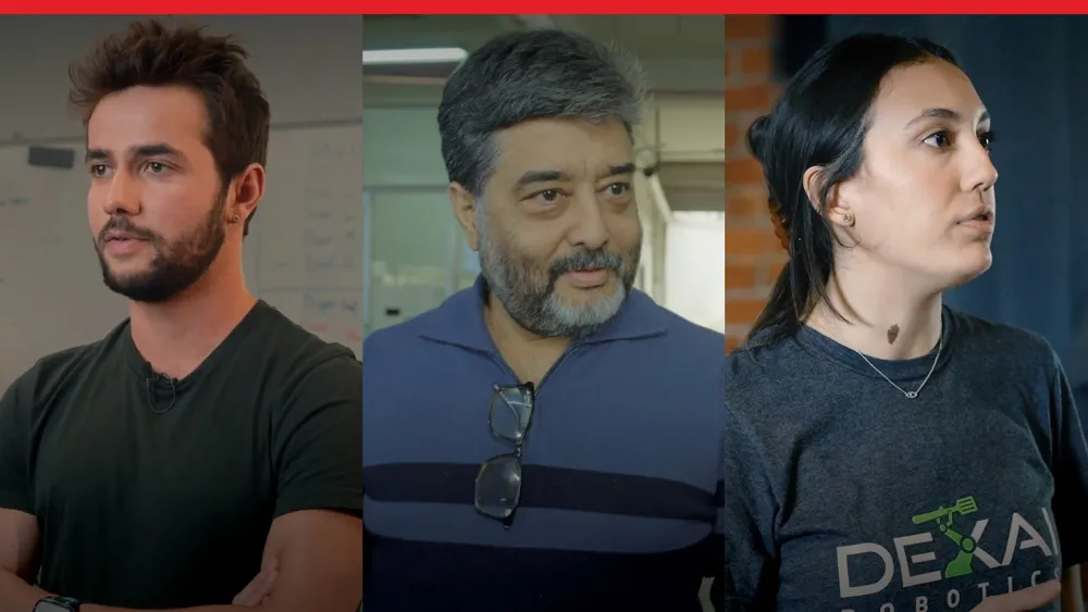 Konuşan 3 farklı müşteriden oluşan kolaj - SOLIDWORKS Cloud Services