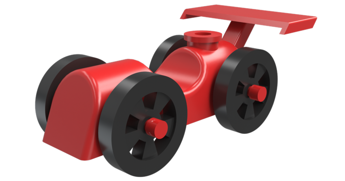 Balloon-Powered Racers Design Project | SOLIDWORKS