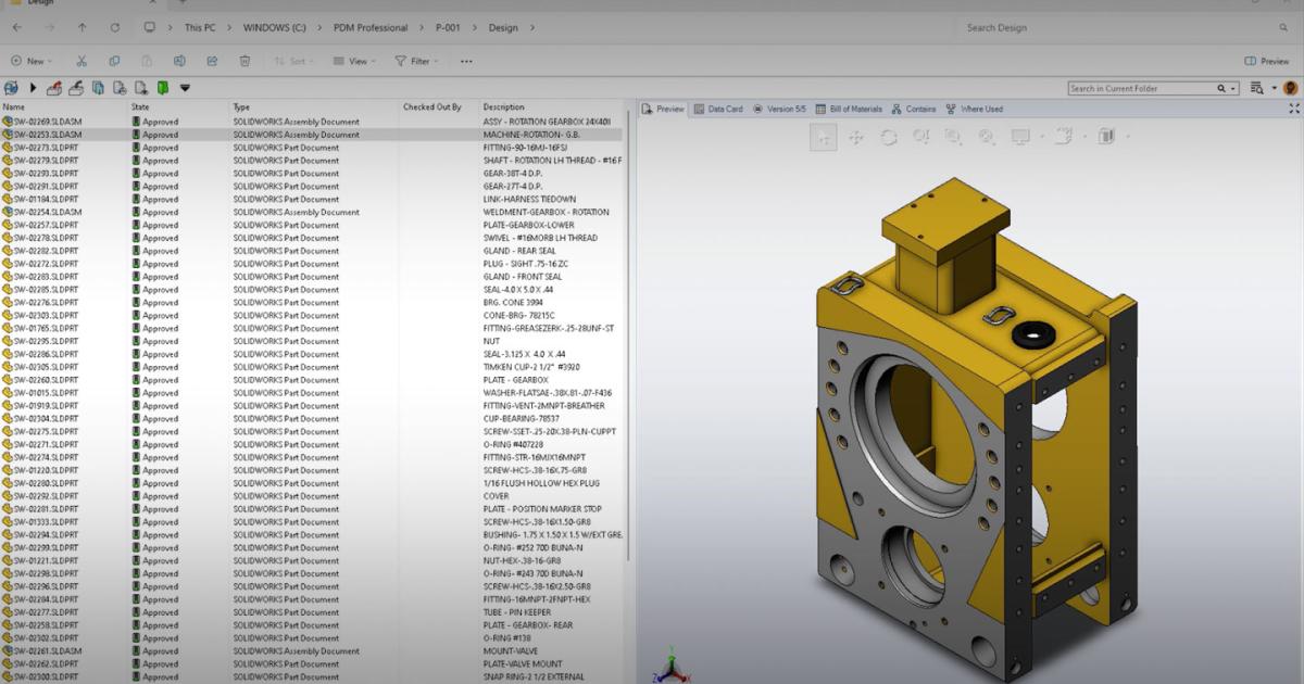 SOLIDWORKS PDM – Best of 2026 GA | SOLIDWORKS