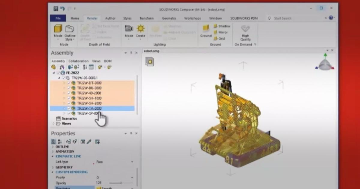 Tips & Tricks Series: SOLIDWORKS Composer | SOLIDWORKS