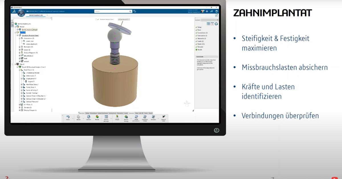 German Webcast - Simulation in der Medizintechnik | SOLIDWORKS