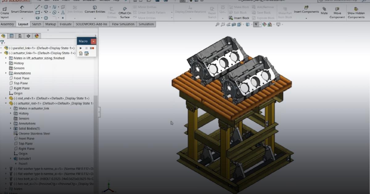 Motion Simulation and Moving Parts | SOLIDWORKS