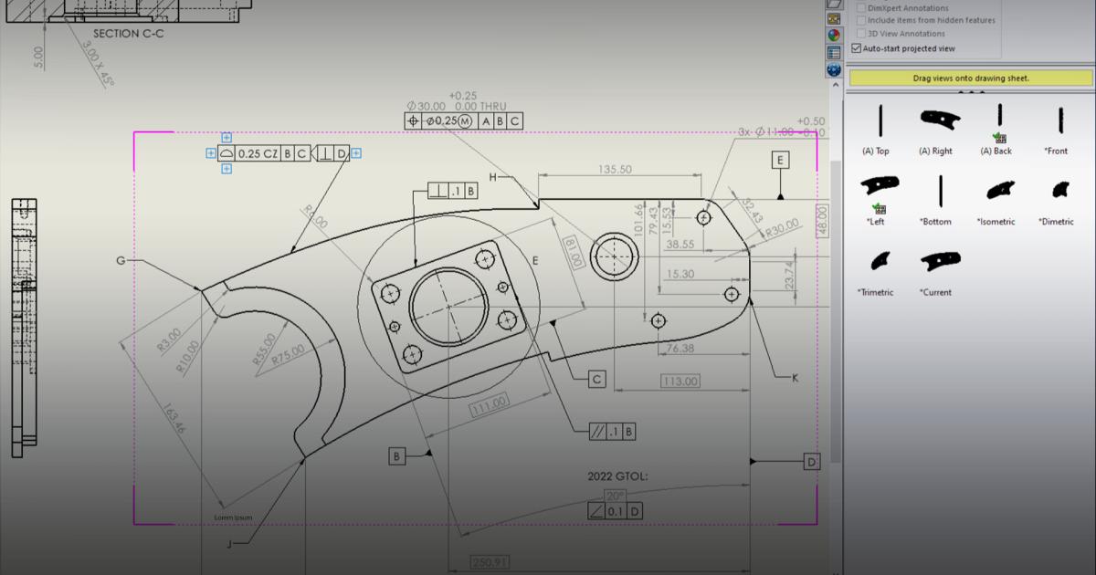 SOLIDWORKS 2022 - Drawings | SOLIDWORKS