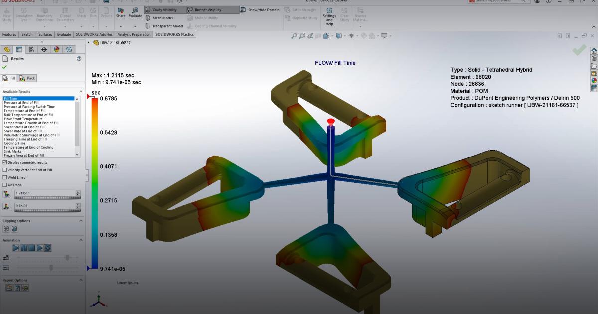 SOLIDWORKS 2022 - Plastics | SOLIDWORKS